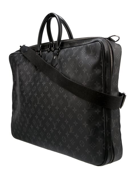 louis vuitton garment case 2way hand bag monogram|Garment cover 2 hangers Monogram Eclipse .